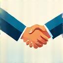 Handshake icon representing Collaboration